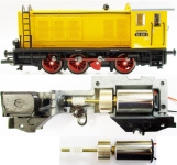 sb modellbau 11542 - TT - Motorisierungssatz für V  36 und BR 103